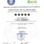 Certificat clasificare